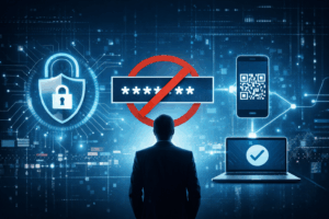 scopri la tecnologia passwordless qrauth per l'autenticazione