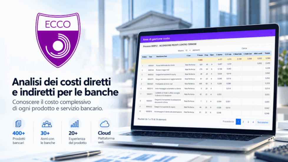 laptop con piattaforma ecco per analisi costi